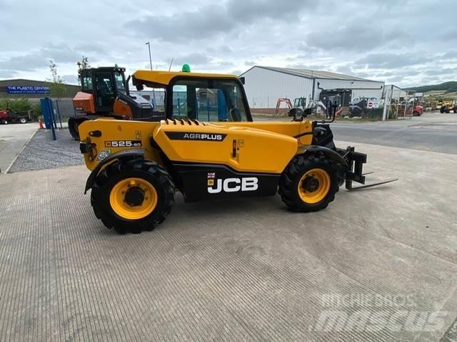 JCB 525-60 Agri-Plus Teleskopiniai krautuvai