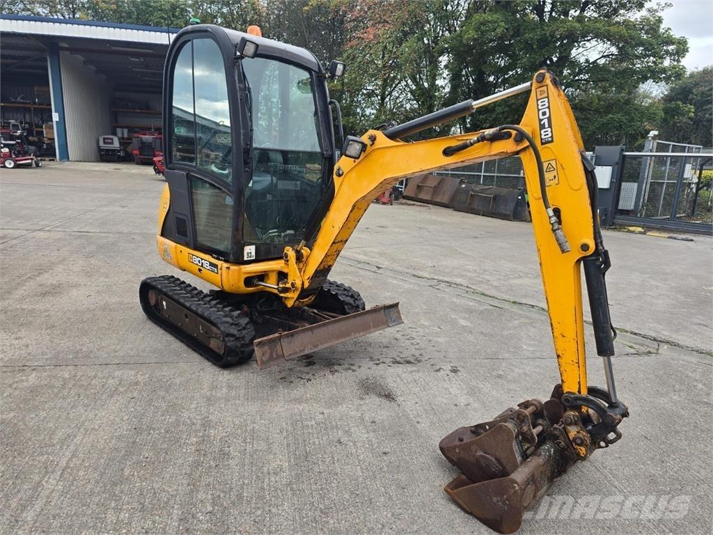 JCB 8018 Excavator Vikšriniai ekskavatoriai
