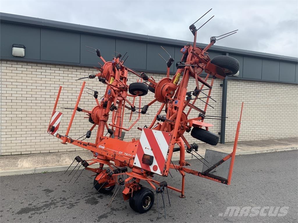Kuhn GF 7601 MH Šieno grėbliai ir vartytuvai