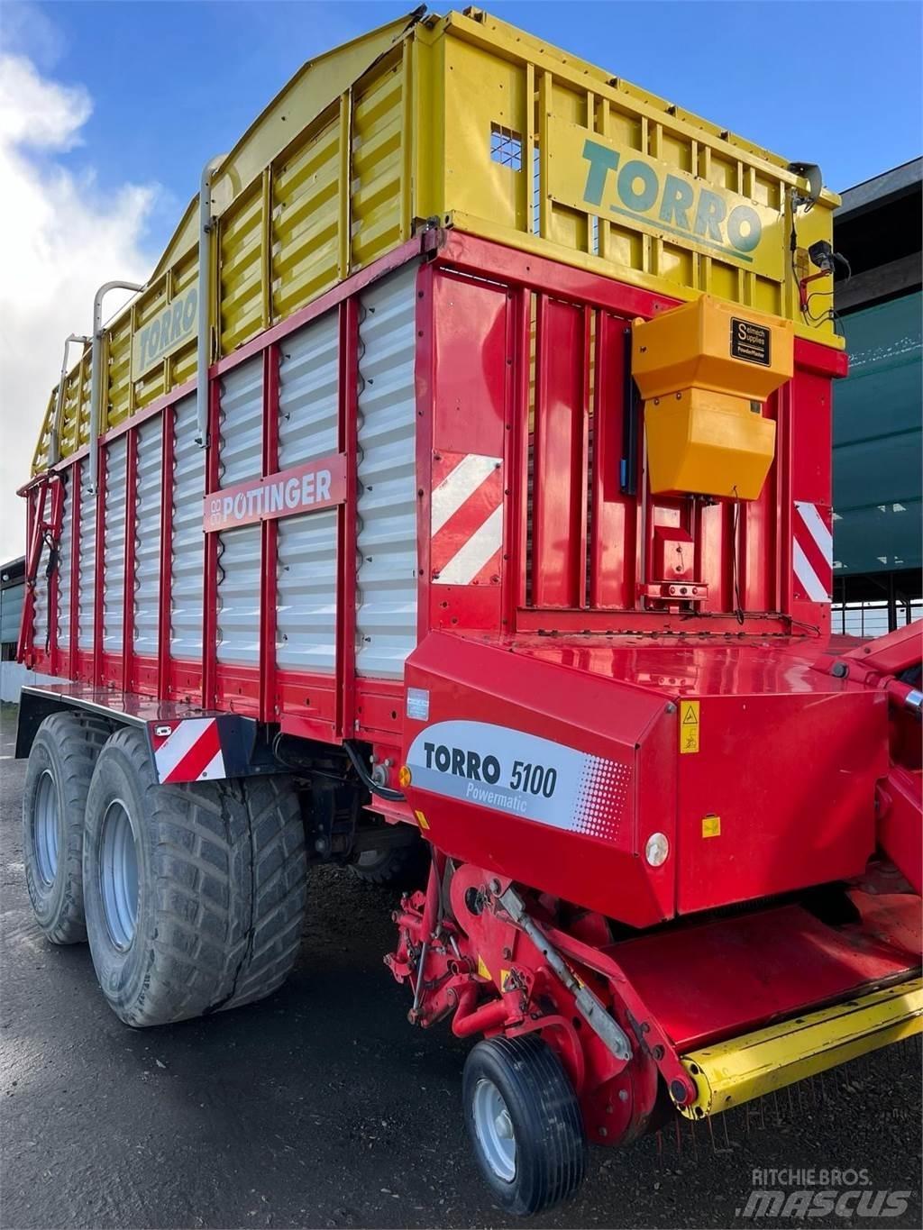 Pöttinger Torro 5100L Pašarų vežimai