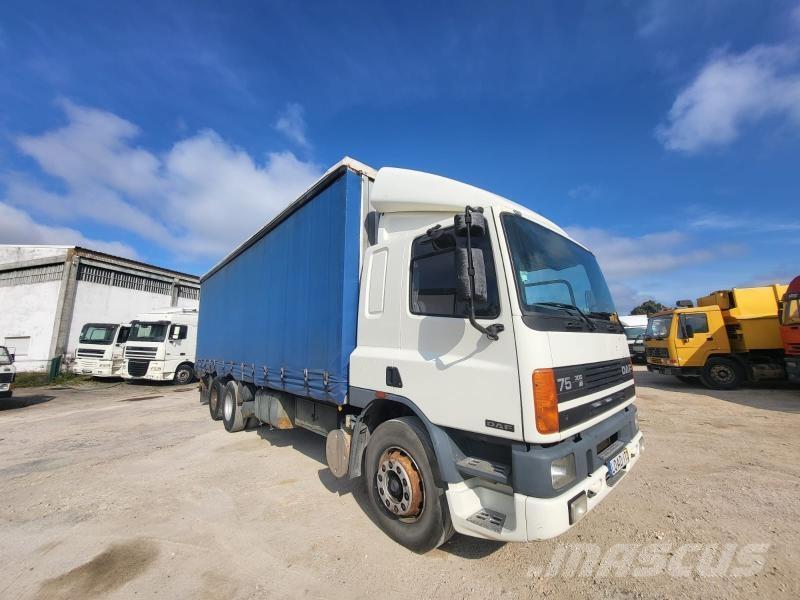 DAF 75 ATI 300 Priekabos su tentu
