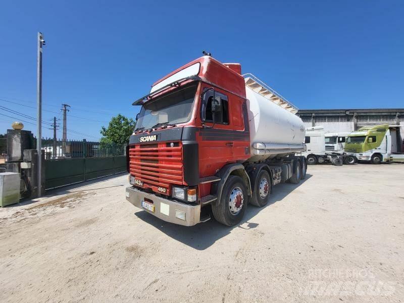Scania 143H 450 Automobilinės cisternos
