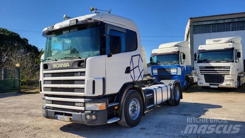 Scania 144L 460 Naudoti vilkikai