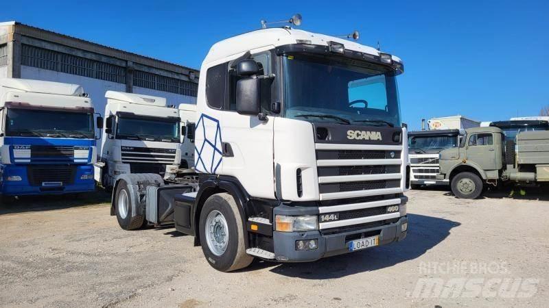 Scania 144L 460 Naudoti vilkikai