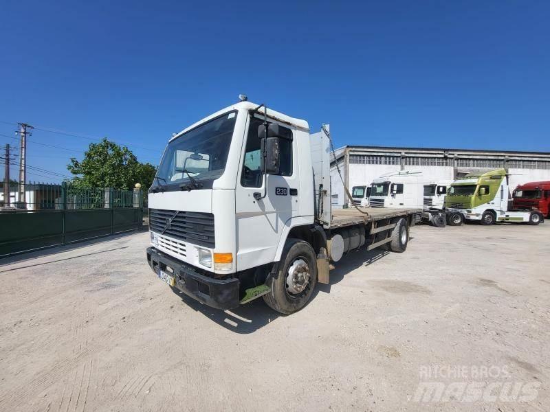 Volvo FL7 Platformos/ Pakrovimas iš šono