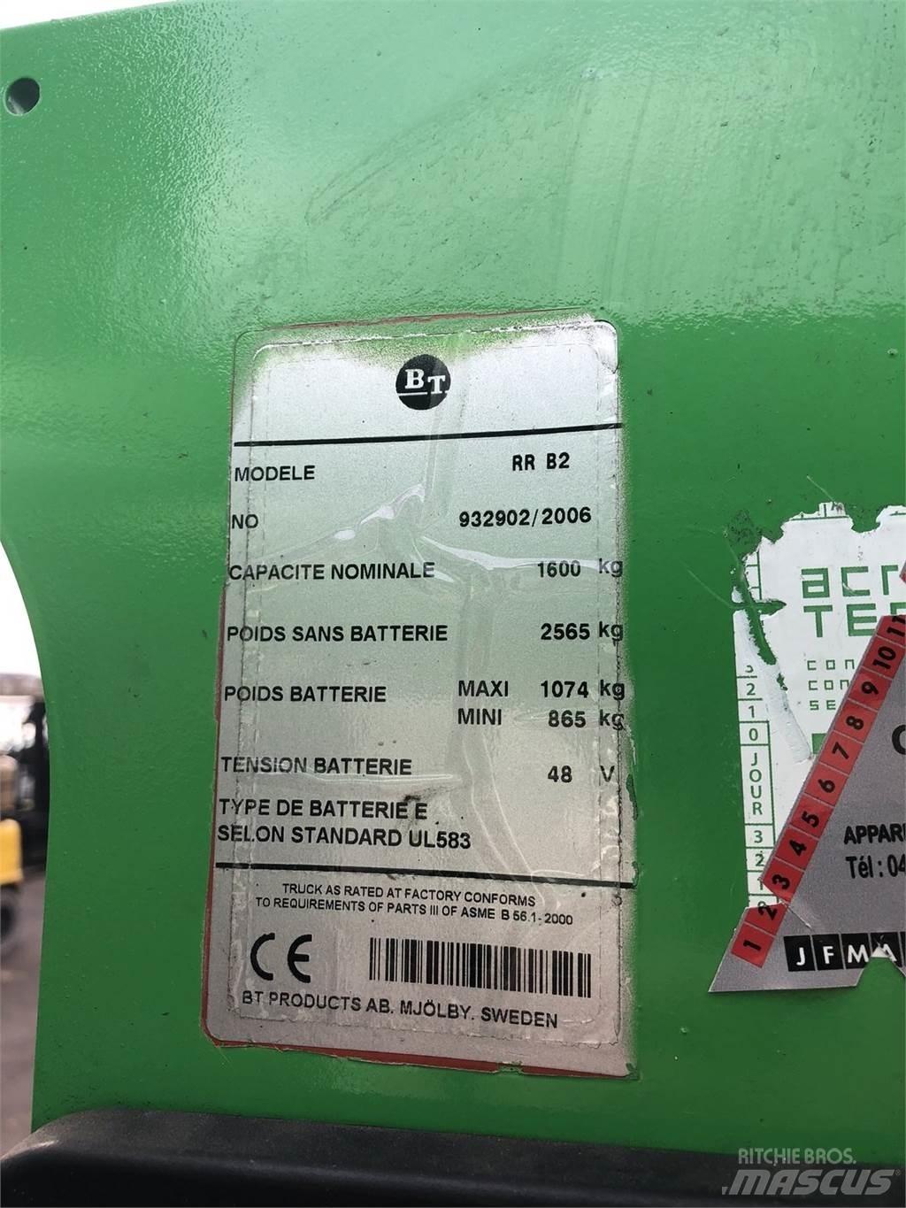 Cesab RRB2 Šakiniai krautuvai su prailgintu keltuvu