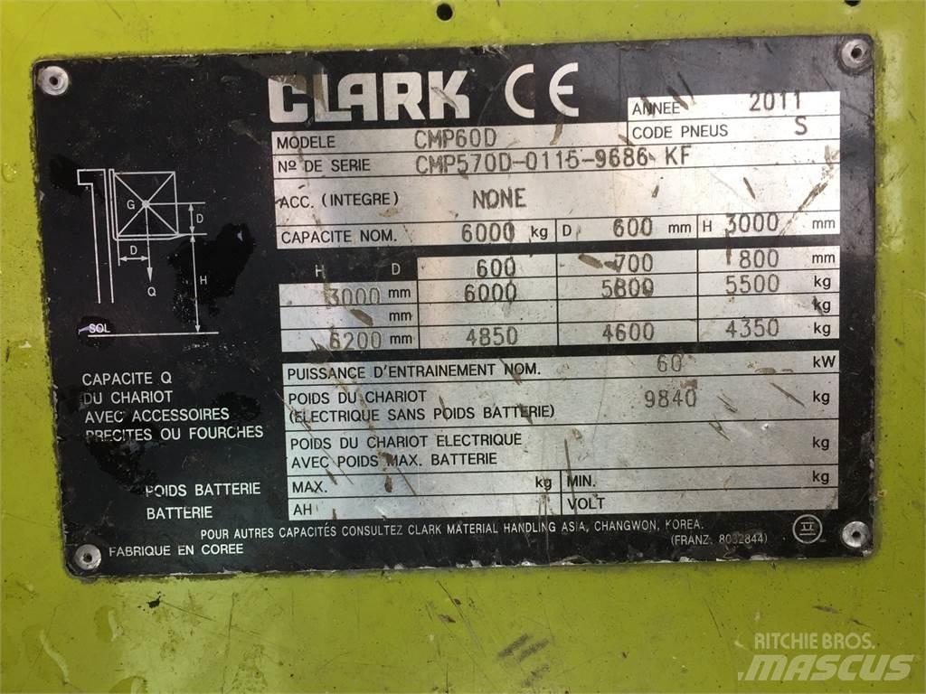 Clark CMP60D Šakiniai krautuvai - Kita