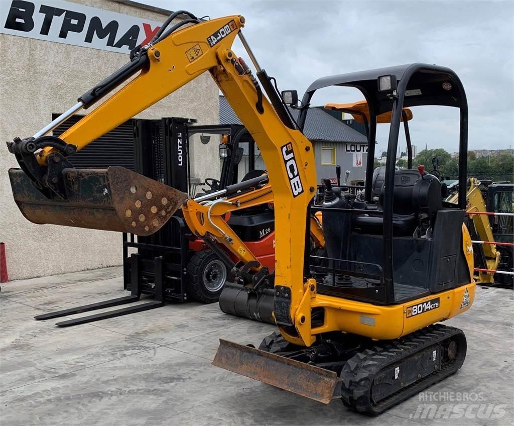 JCB 8014 Mini ekskavatoriai < 7 t