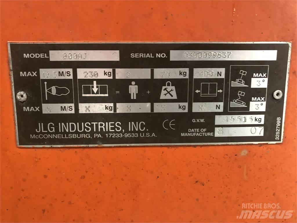 JLG 800AJ Kiti keltuvai ir platformos