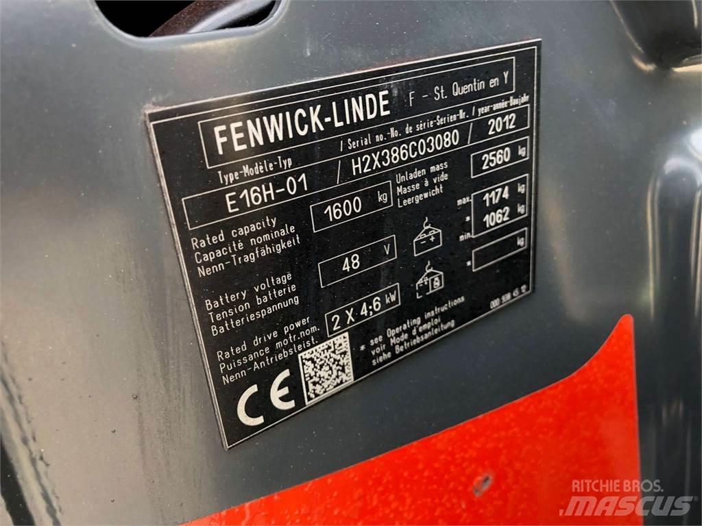 Linde E16H-01 Šakiniai krautuvai - Kita