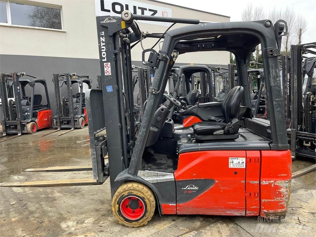 Linde E18-02 Šakiniai krautuvai - Kita