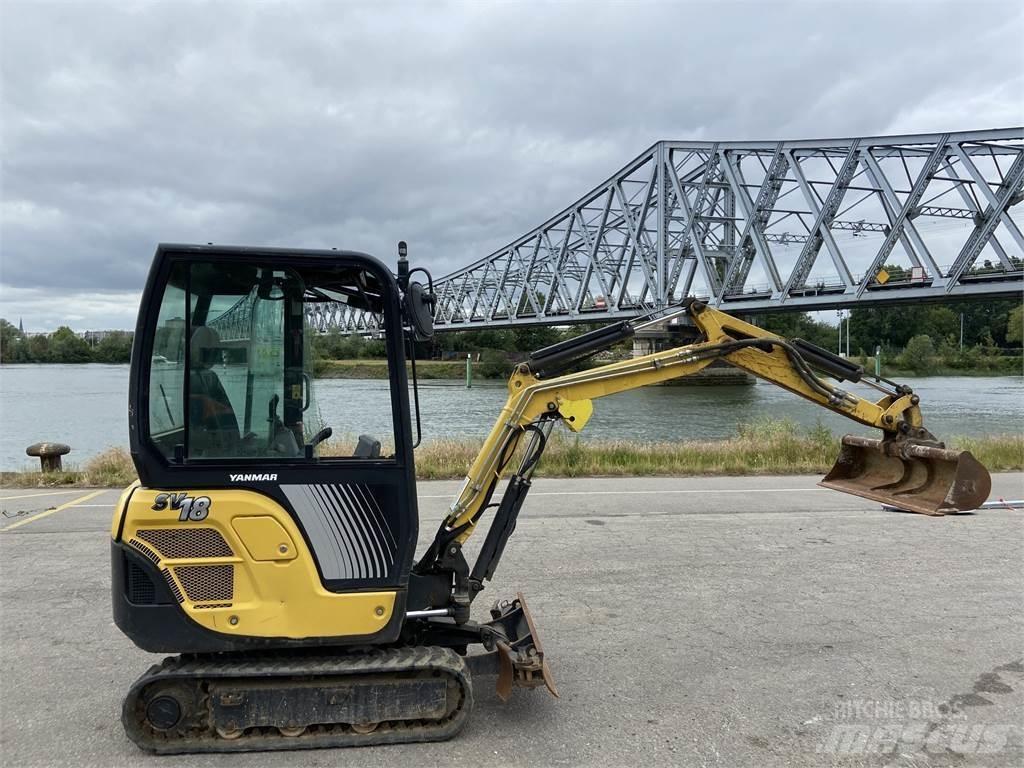 Yanmar SV18 Mini ekskavatoriai < 7 t