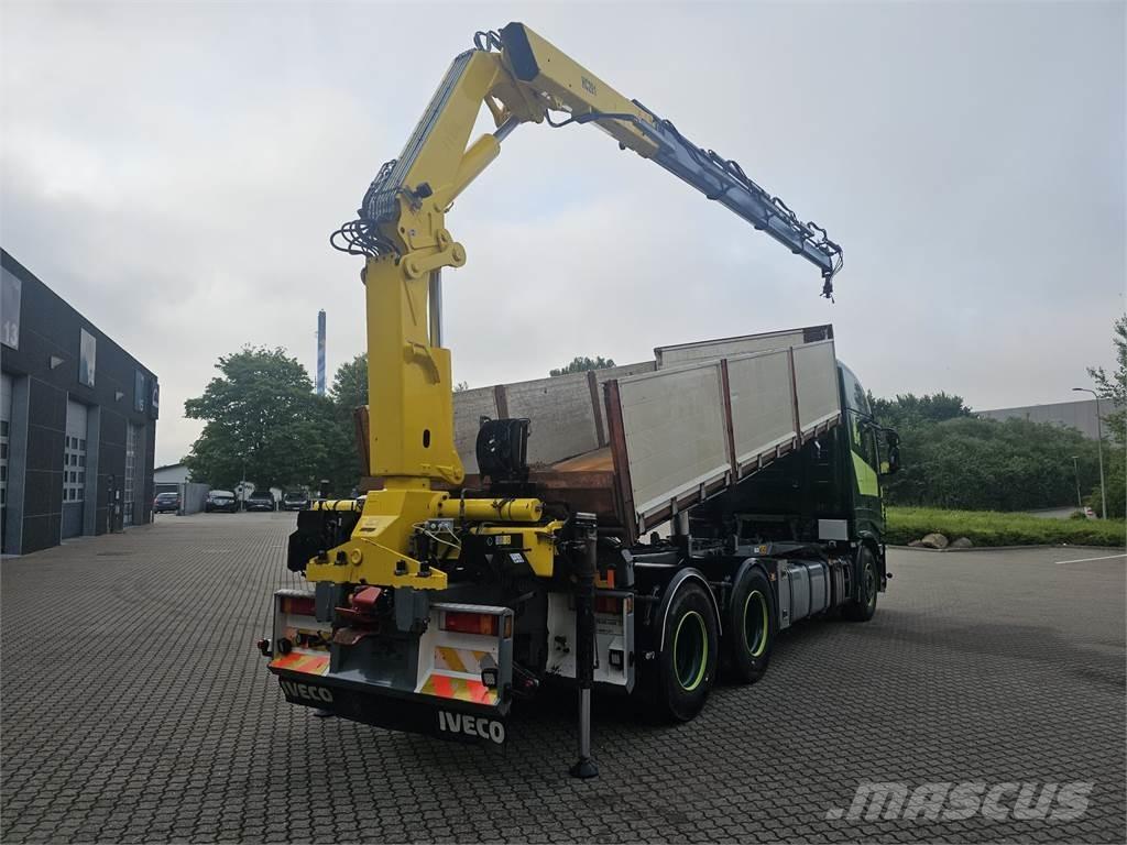 Iveco Stralis 560 6x4 Savivarčiai su kabeliniu keltuvu