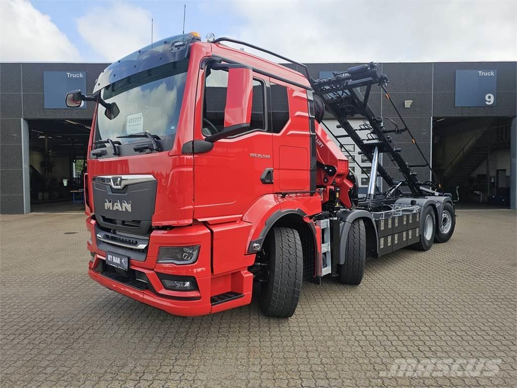 MAN TGS 35.540 8X2H-6 Savivarčiai su kabeliniu keltuvu