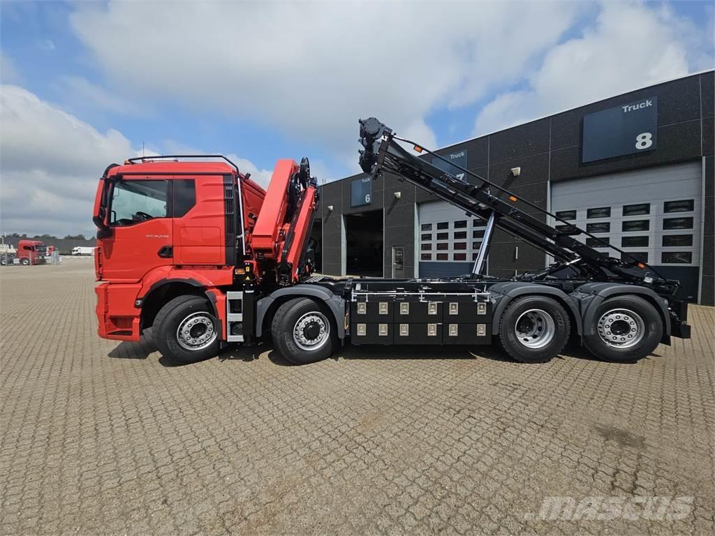 MAN TGS 35.540 8X2H-6 Savivarčiai su kabeliniu keltuvu
