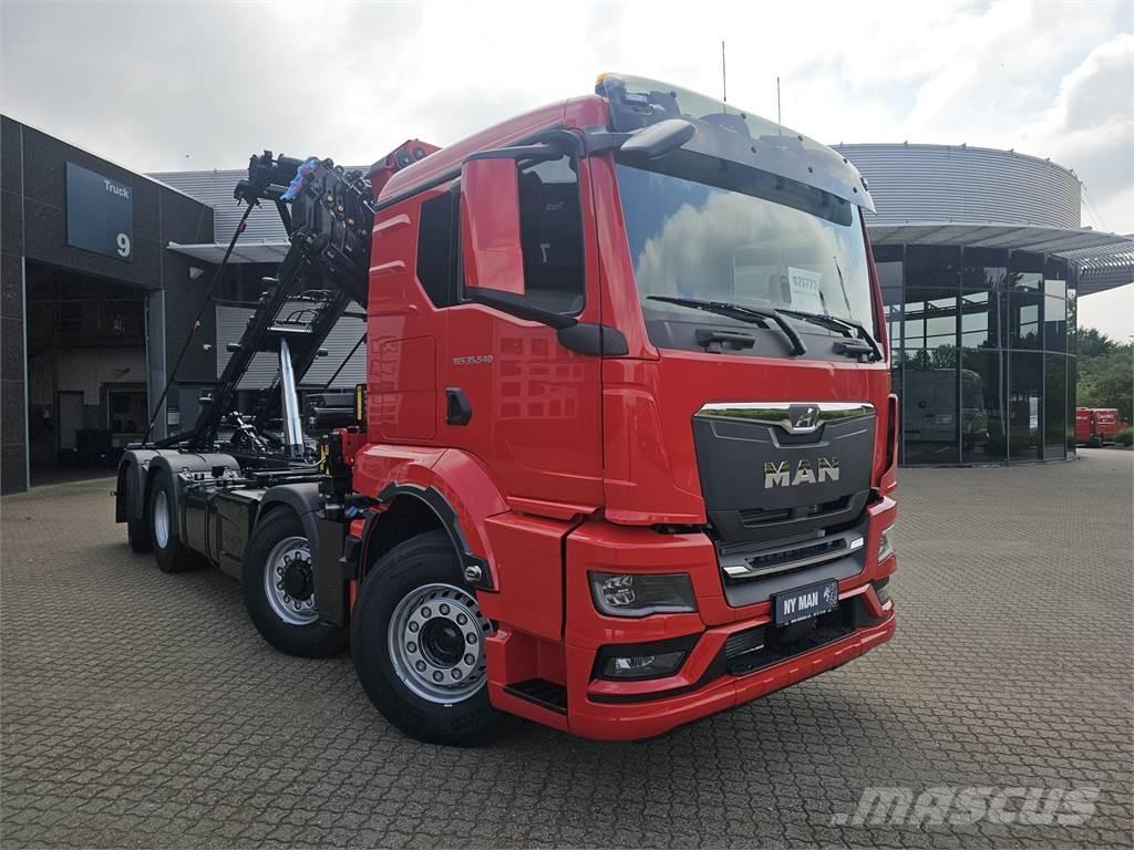MAN TGS 35.540 8X2H-6 Savivarčiai su kabeliniu keltuvu