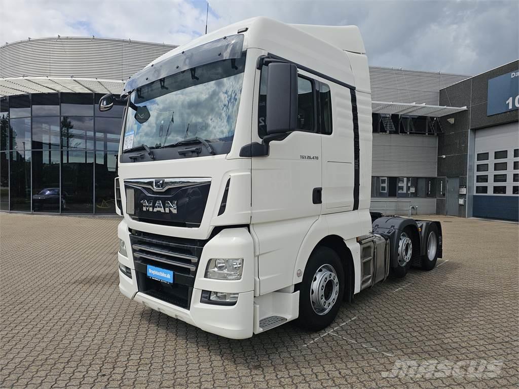 MAN TGX 26.470 Naudoti vilkikai