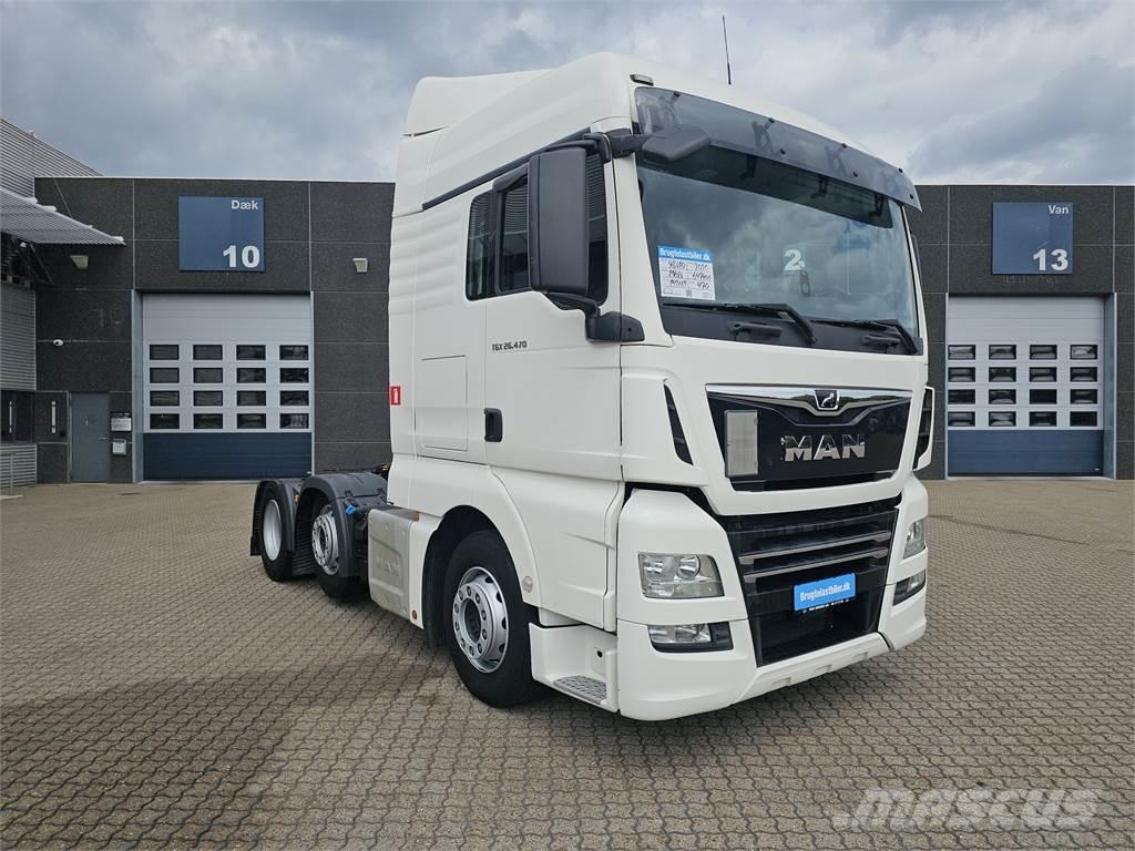 MAN TGX 26.470 Naudoti vilkikai