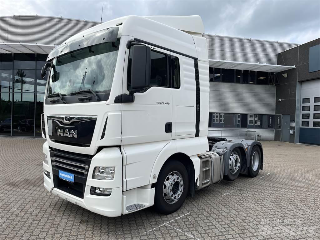 MAN TGX 26.470 6x2-2 Naudoti vilkikai