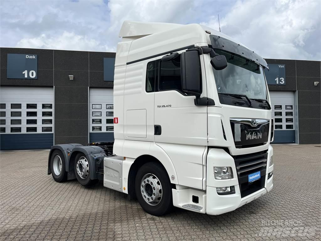 MAN TGX 26.470 6x2-2 Naudoti vilkikai