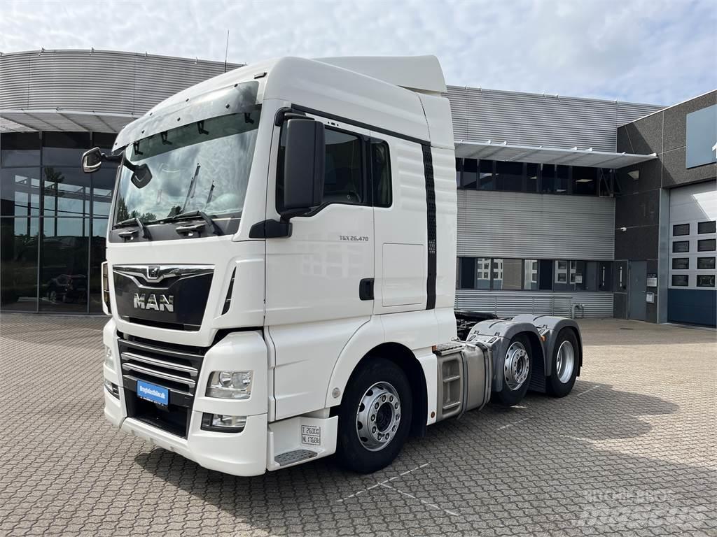 MAN TGX 26.470 6x2-2 Naudoti vilkikai