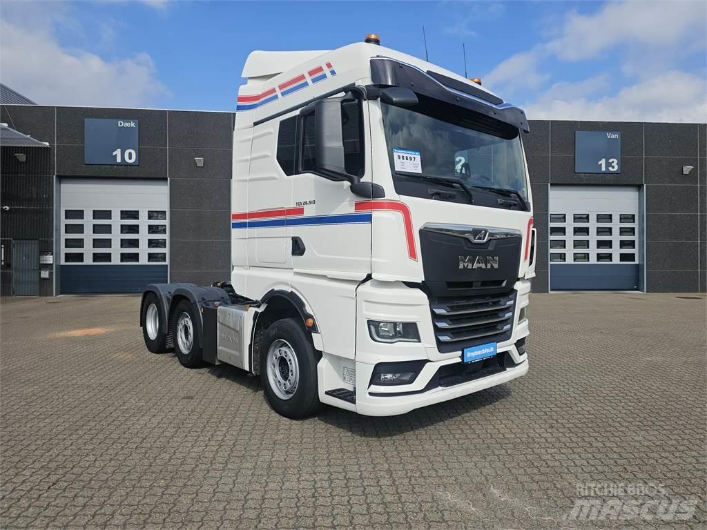 MAN TGX 26.510 Naudoti vilkikai
