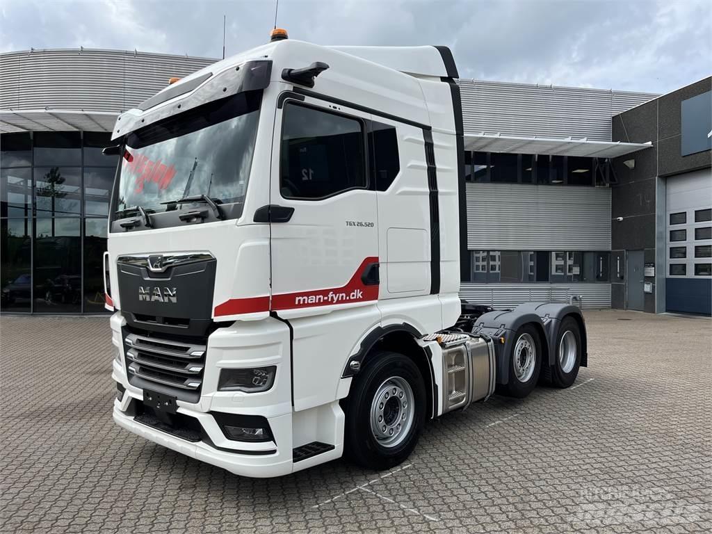MAN TGX 26.520 Naudoti vilkikai