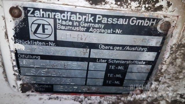 ZF APB755 Statyba - Kita