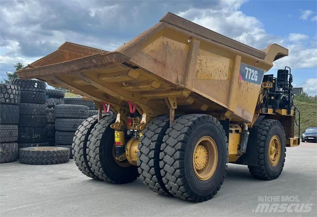 CAT 772G Atliekų išvežimo technika