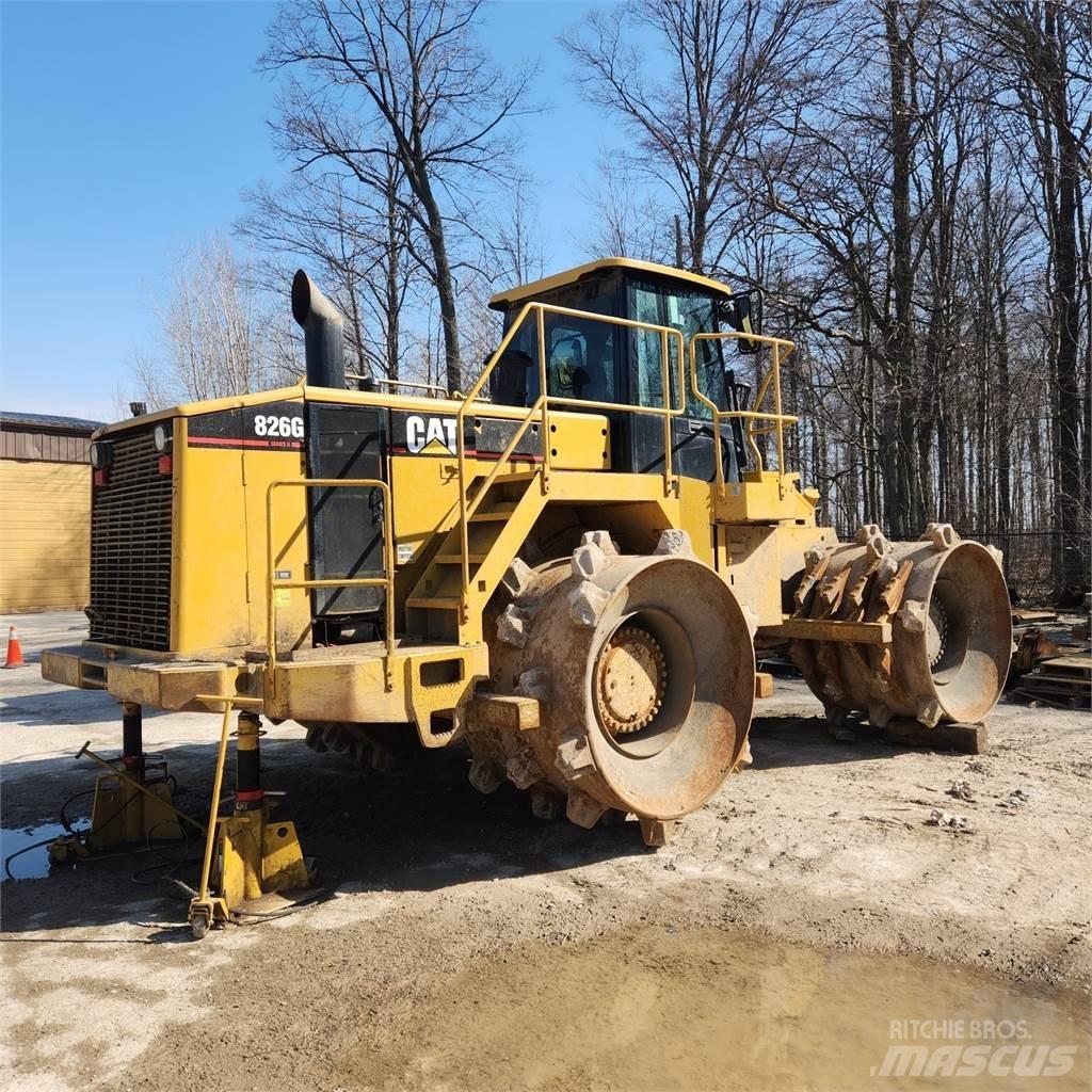 CAT 826G II Statyba - Kita