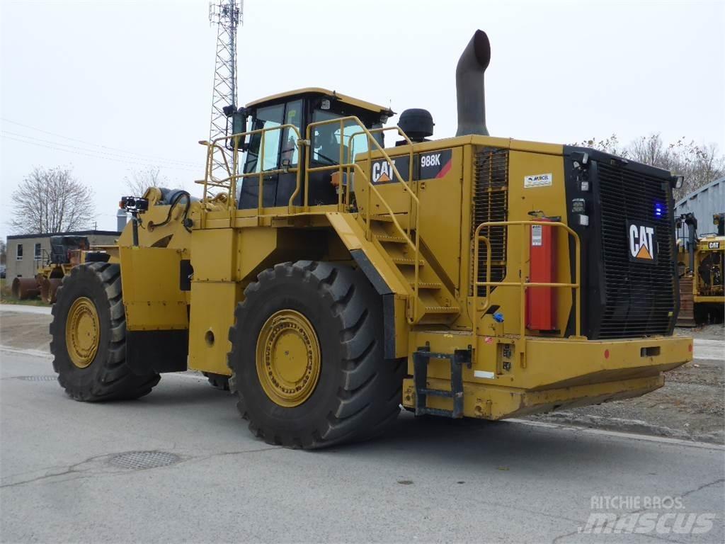 CAT 988K Naudoti ratiniai krautuvai
