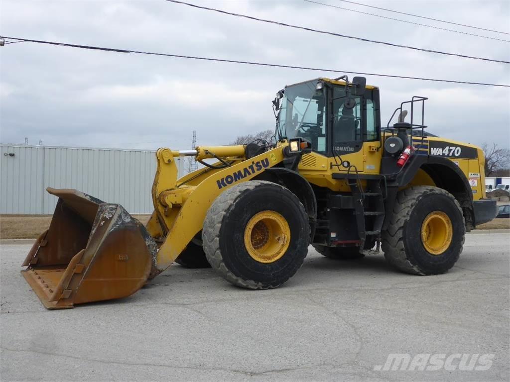 Komatsu WA470-8 Naudoti ratiniai krautuvai