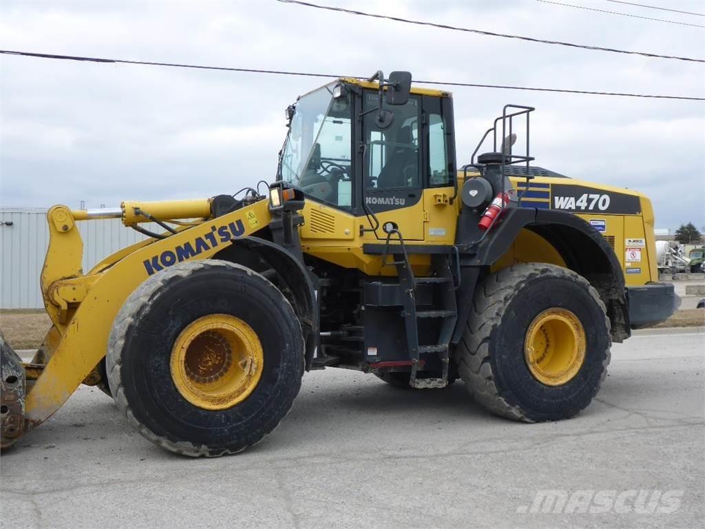 Komatsu WA470-8 Naudoti ratiniai krautuvai