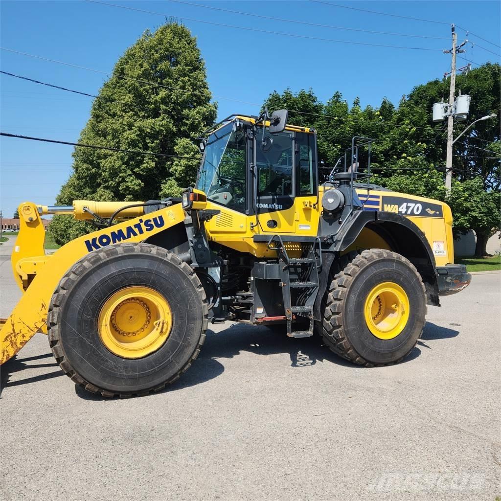 Komatsu WA470-8 Naudoti ratiniai krautuvai