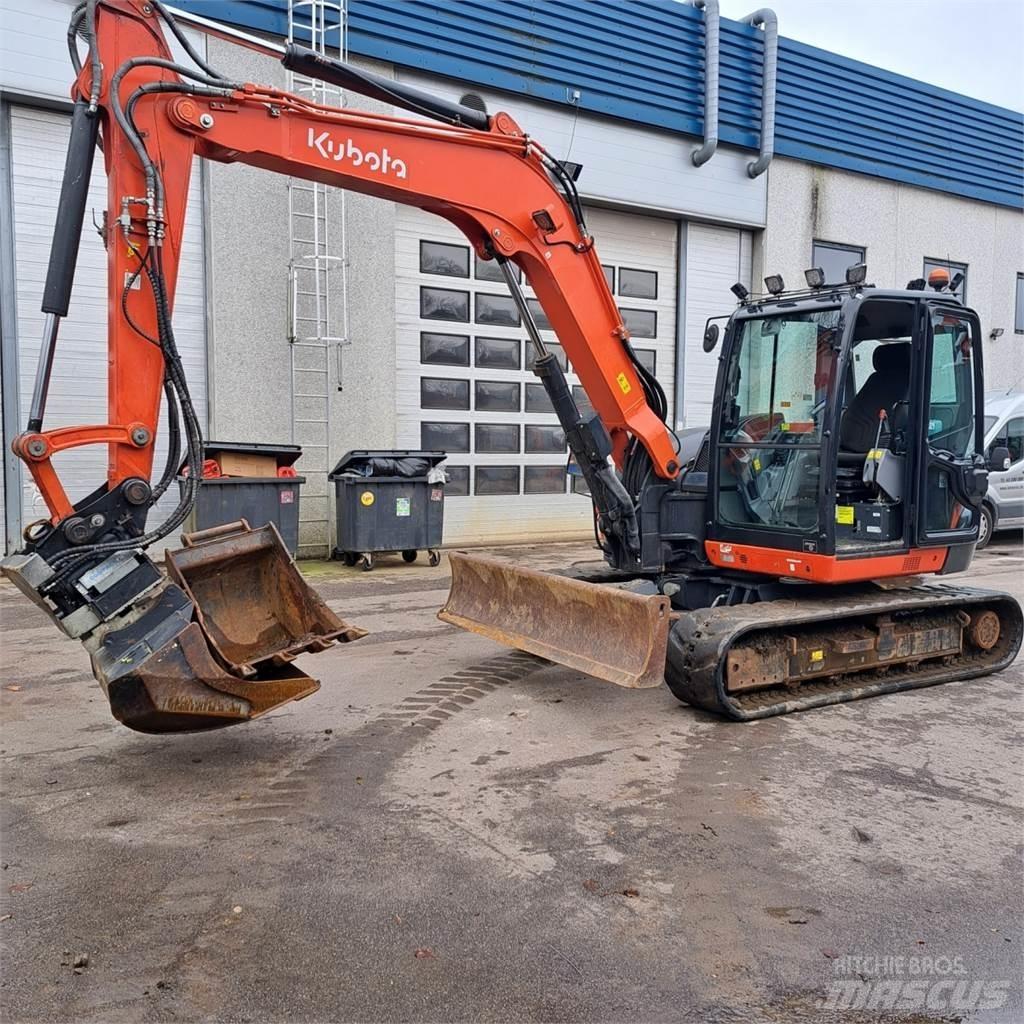 Kubota KX080-4 Mini ekskavatoriai < 7 t