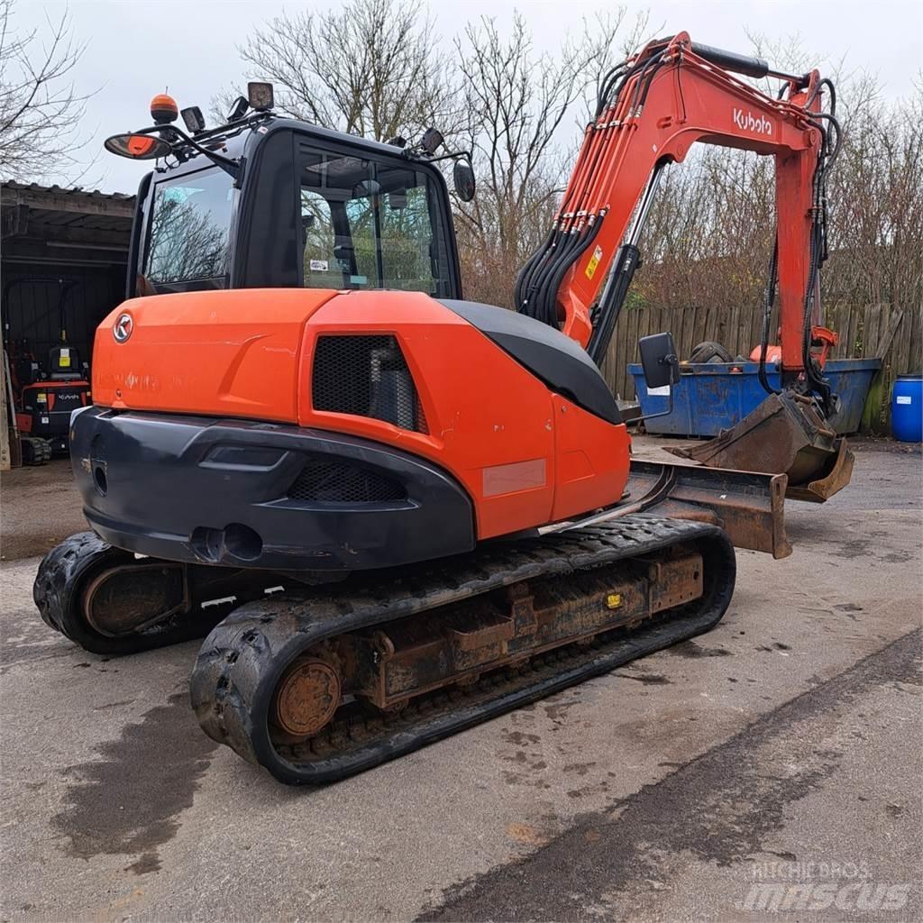 Kubota KX080-4 Mini ekskavatoriai < 7 t