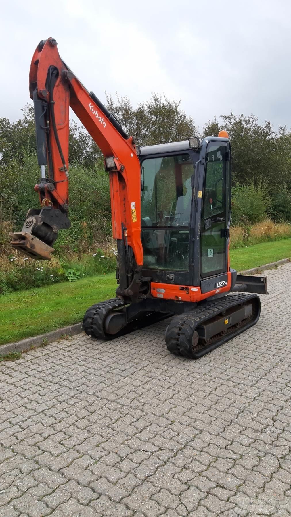 Kubota U27-3 Mini ekskavatoriai < 7 t