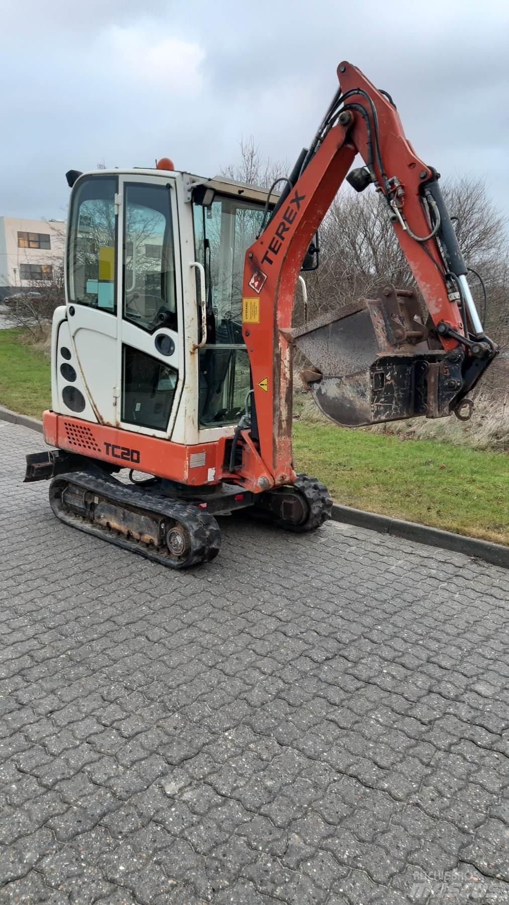 Terex TC20 Mini ekskavatoriai < 7 t