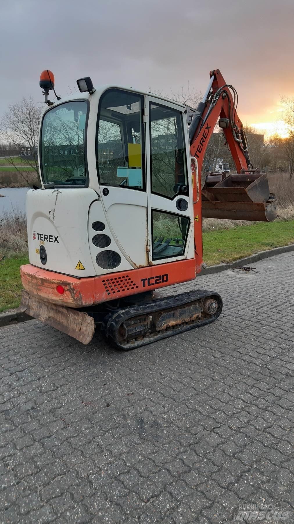 Terex TC20 Mini ekskavatoriai < 7 t
