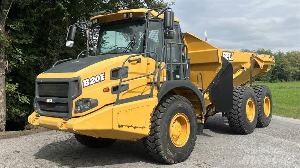 Bell B20E 6X6 Statybiniai savivarčiai sunkvežimiai