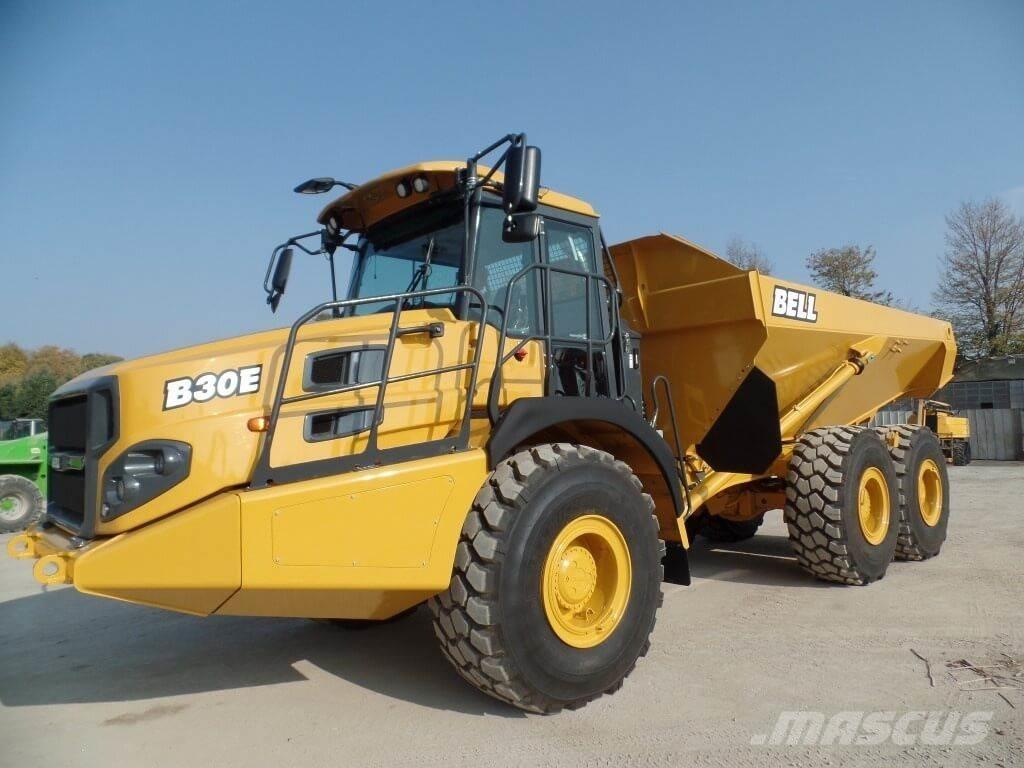 Bell B30E – 6X6 Statybiniai savivarčiai sunkvežimiai