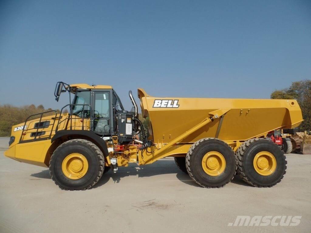 Bell B30E – 6X6 Statybiniai savivarčiai sunkvežimiai