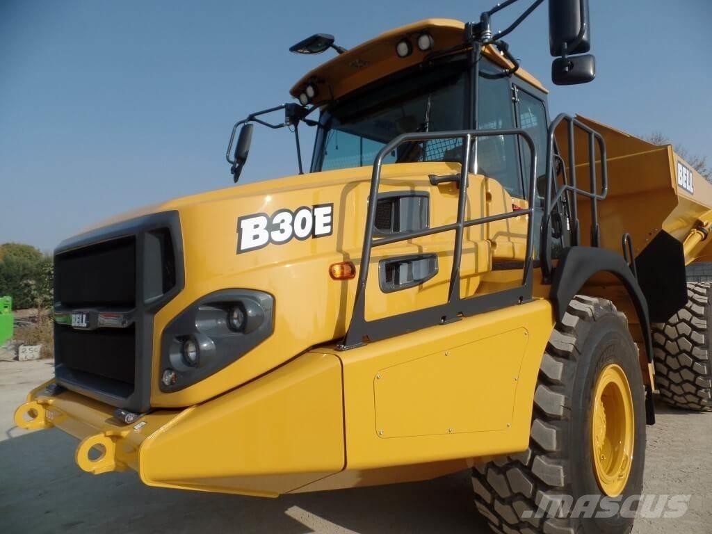 Bell B30E – 6X6 Statybiniai savivarčiai sunkvežimiai