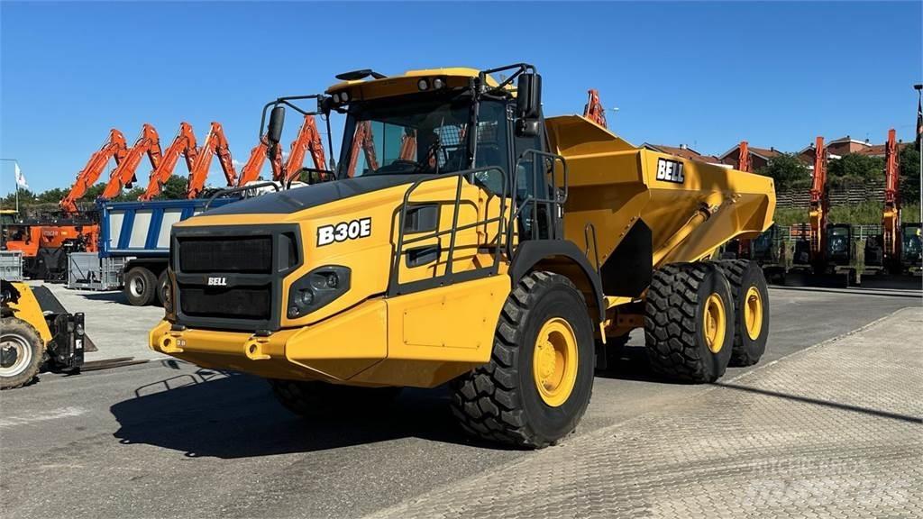 Bell B30E 6X6 Statybiniai savivarčiai sunkvežimiai