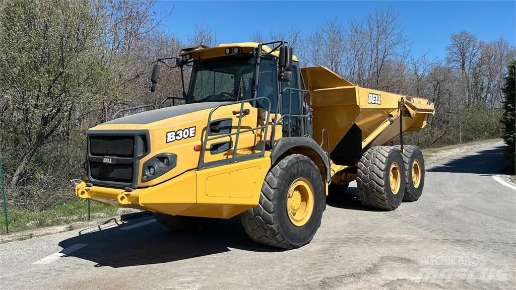 Bell B30E 6x6 Statybiniai savivarčiai sunkvežimiai