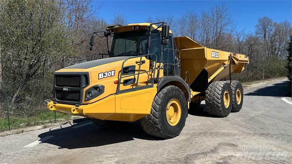 Bell B30E 6x6 Statybiniai savivarčiai sunkvežimiai