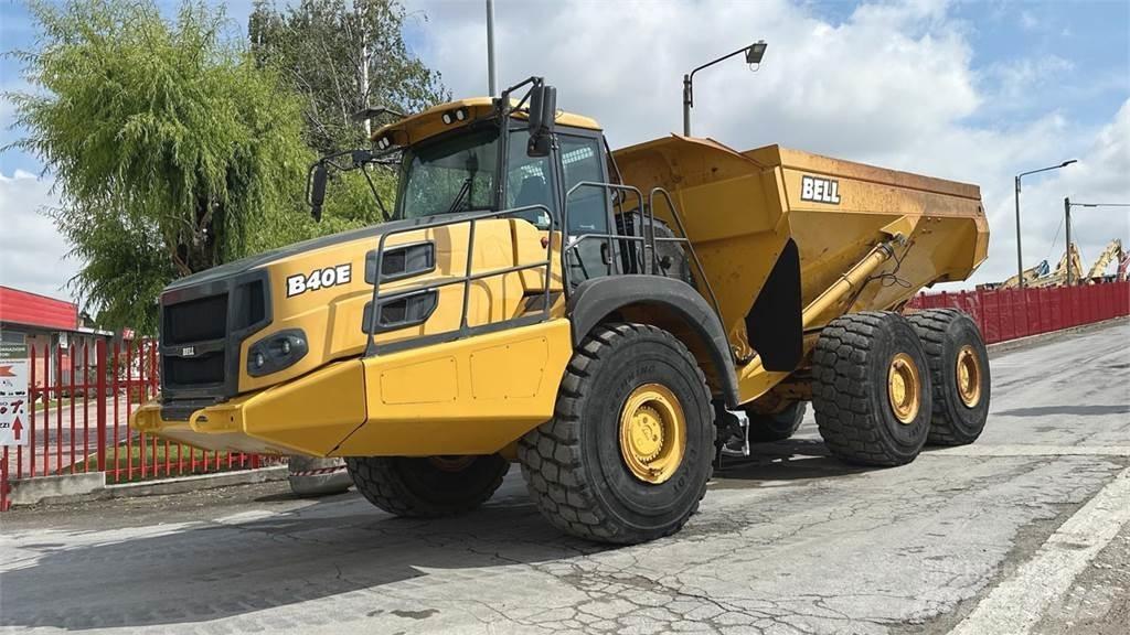 Bell B40E 6x6 Statybiniai savivarčiai sunkvežimiai