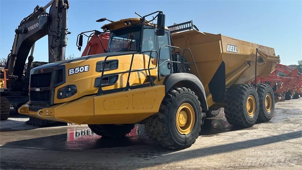 Bell B50E 6X6 Statybiniai savivarčiai sunkvežimiai