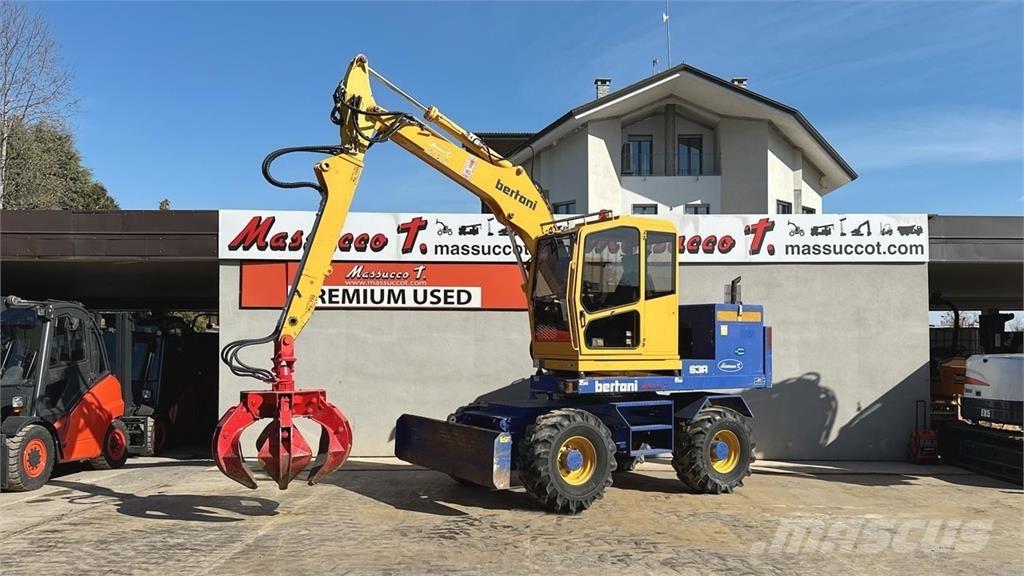Bertani S3A 4x4 Ratiniai ekskavatoriai