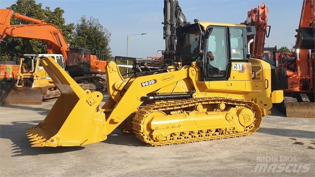 CAT 963D Naudoti ratiniai krautuvai